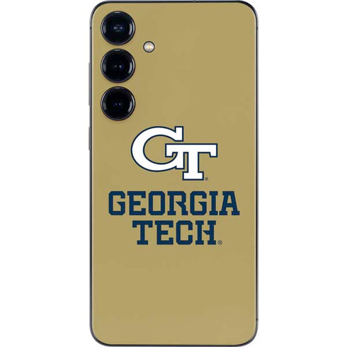 Georgia Institute of Technology Gold LogoType GT Galaxy S25 Plus Skin