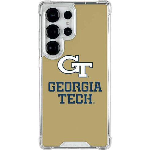 Georgia Institute of Technology Gold LogoType GT Galaxy S25 Ultra Clear Case