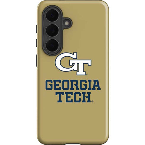 Georgia Institute of Technology Gold LogoType GT Galaxy S26 Impact Case