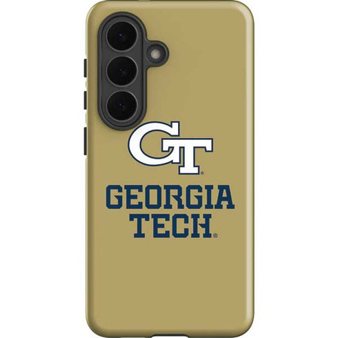 Georgia Institute of Technology Gold LogoType GT Galaxy S26 Plus Impact Case