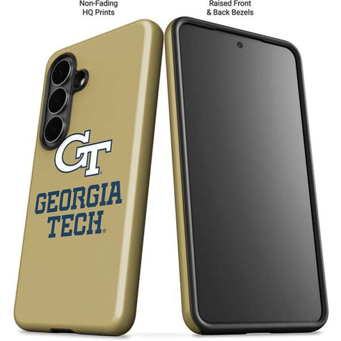Georgia Institute of Technology Gold LogoType GT Galaxy S26 Plus Impact Case