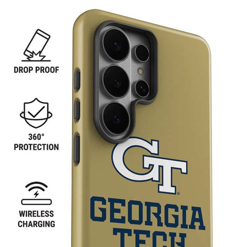 Georgia Institute of Technology Gold LogoType GT Galaxy S26 Ultra Impact Case