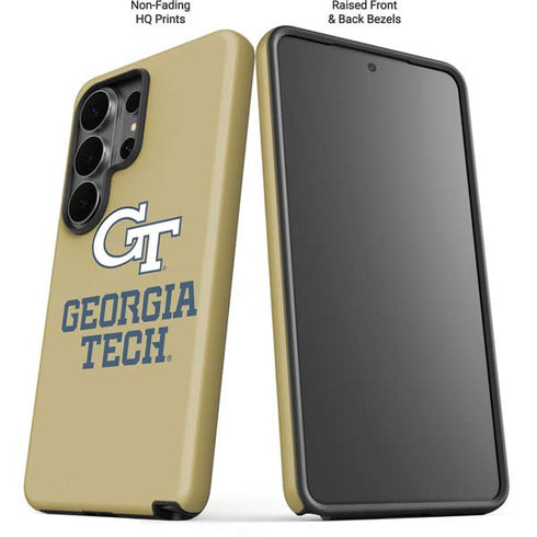 Georgia Institute of Technology Gold LogoType GT Galaxy S26 Ultra Impact Case