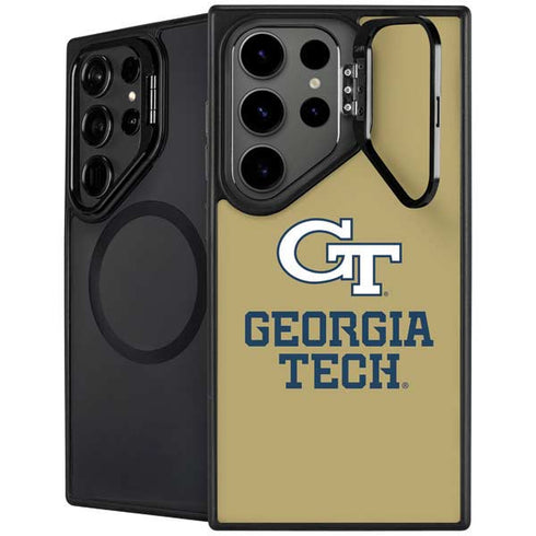 Georgia Institute of Technology Gold LogoType GT Galaxy S26 Ultra Kickstand Case