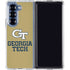 Georgia Institute of Technology Gold LogoType GT Galaxy Z Fold6 Clear Case