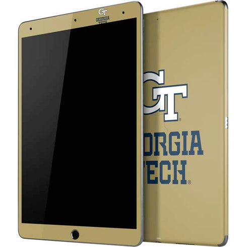 Georgia Institute of Technology Gold LogoType GT iPad Skins
