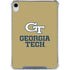 Georgia Institute of Technology Gold LogoType GT iPad 11th Gen (2025) Clear Case