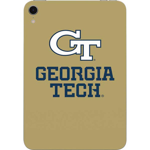 Georgia Institute of Technology Gold LogoType GT Apple iPad Mini Skin