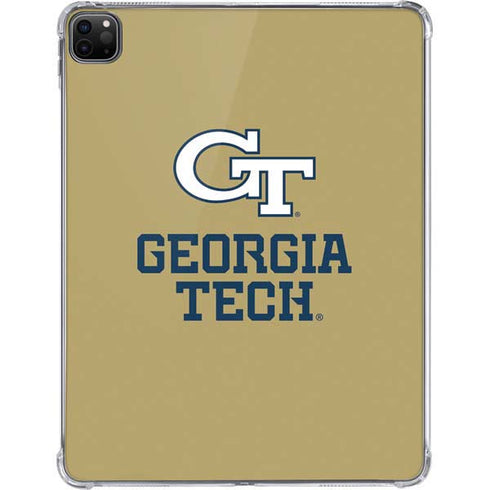 Georgia Institute of Technology Gold LogoType GT iPad Pro 11in (2024) Clear Case