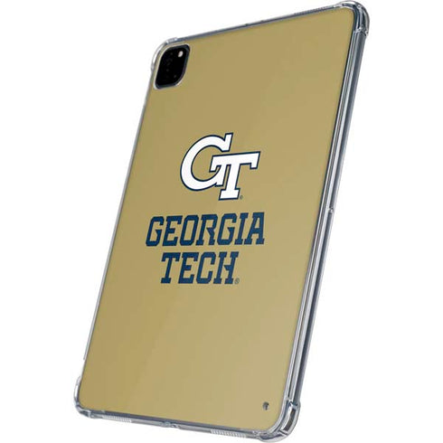 Georgia Institute of Technology Gold LogoType GT iPad Pro 11in (2024) Clear Case