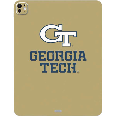 Georgia Institute of Technology Gold LogoType GT iPad Pro 13in M4 (2024) Skin