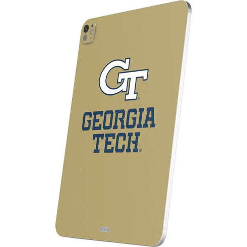 Georgia Institute of Technology Gold LogoType GT iPad Pro 13in M4 (2024) Skin
