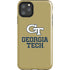 Georgia Institute of Technology Gold LogoType GT iPhone Cases