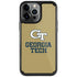 Georgia Institute of Technology Gold LogoType GT iPhone Cases