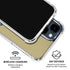 Georgia Institute of Technology Gold LogoType GT iPhone 15 Clear Case