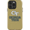 Georgia Institute of Technology Gold LogoType GT iPhone 15 Pro Impact Case