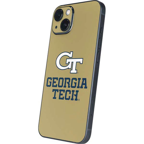 Georgia Institute of Technology Gold LogoType GT iPhone 15 Skin