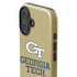 Georgia Institute of Technology Gold LogoType GT iPhone 16 Impact Case