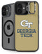 Georgia Institute of Technology Gold LogoType GT iPhone 16 Plus Kickstand Case