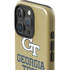 Georgia Institute of Technology Gold LogoType GT iPhone 16 Pro Impact Case