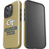 Georgia Institute of Technology Gold LogoType GT iPhone 16 Pro Impact Case