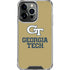 Georgia Institute of Technology Gold LogoType GT iPhone 16 Pro Max Clear Case
