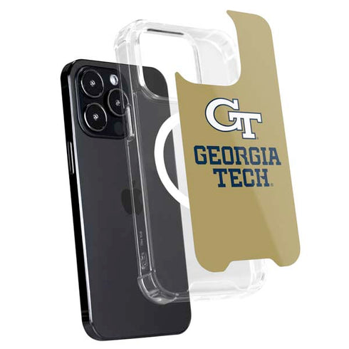 Georgia Institute of Technology Gold LogoType GT iPhone 16 Pro Max MagSafe Case