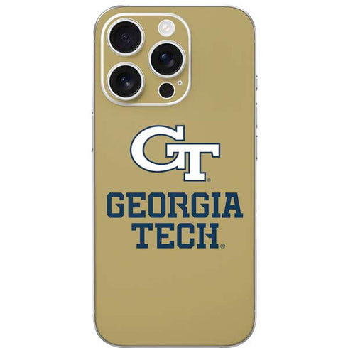 Georgia Institute of Technology Gold LogoType GT iPhone 16 Pro Skin