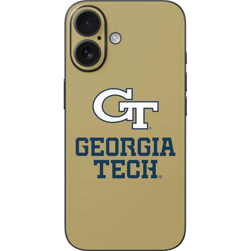 Georgia Institute of Technology Gold LogoType GT iPhone 16 Skin