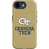 Georgia Institute of Technology Gold LogoType GT iPhone 16e Impact Case