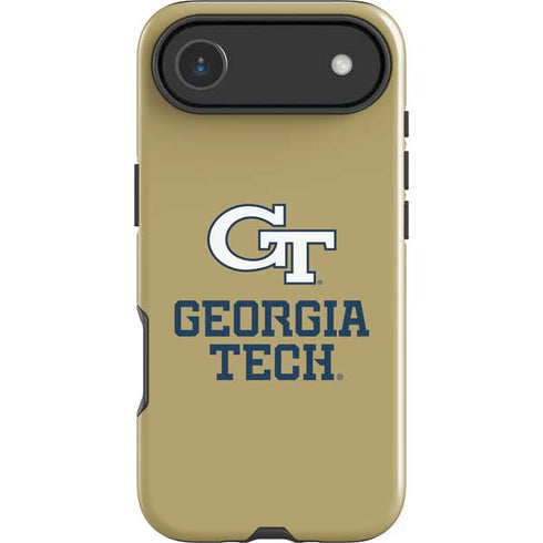Georgia Institute of Technology Gold LogoType GT iPhone 17 Air Impact Case