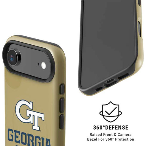 Georgia Institute of Technology Gold LogoType GT iPhone 17 Air Magsafe Impact Case
