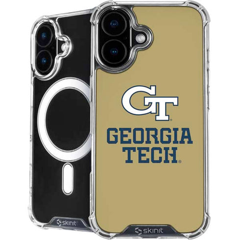 Georgia Institute of Technology Gold LogoType GT iPhone 17 MagSafe Case