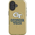 Georgia Institute of Technology Gold LogoType GT iPhone 17 Magsafe Impact Case