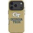 Georgia Institute of Technology Gold LogoType GT iPhone 17 Pro Impact Case