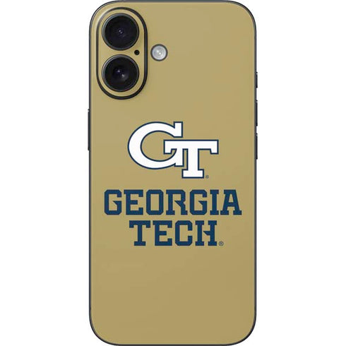 Georgia Institute of Technology Gold LogoType GT iPhone 17 Skin