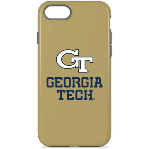 Georgia Institute of Technology Gold LogoType GT iPhone Cases