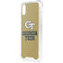Georgia Institute of Technology Gold LogoType GT iPhone XS Clear Case