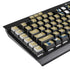 Georgia Institute of Technology Gold LogoType GT K95 RGB PLATINUM Mechanical Gaming Keyboard Skin