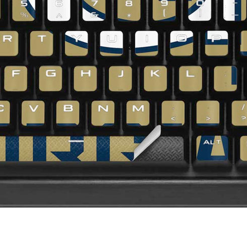 Georgia Institute of Technology Gold LogoType GT K95 RGB PLATINUM Mechanical Gaming Keyboard Skin