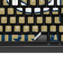 Georgia Institute of Technology Gold LogoType GT K95 RGB PLATINUM Mechanical Gaming Keyboard Skin