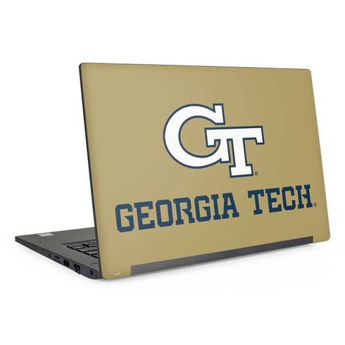 Georgia Institute of Technology Gold LogoType GT Dell Latitude Skin