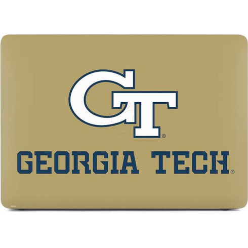 Georgia Institute of Technology Gold LogoType GT Apple MacBook Air Skin