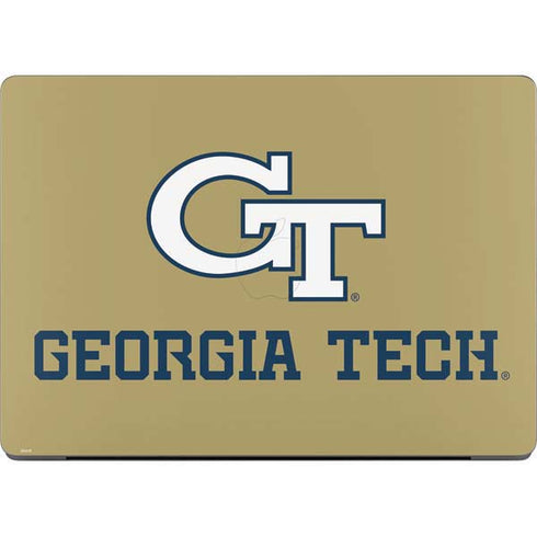 Georgia Institute of Technology Gold LogoType GT Apple MacBook Pro 14-inch Skin