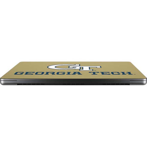 Georgia Institute of Technology Gold LogoType GT Apple MacBook Pro 14-inch Skin