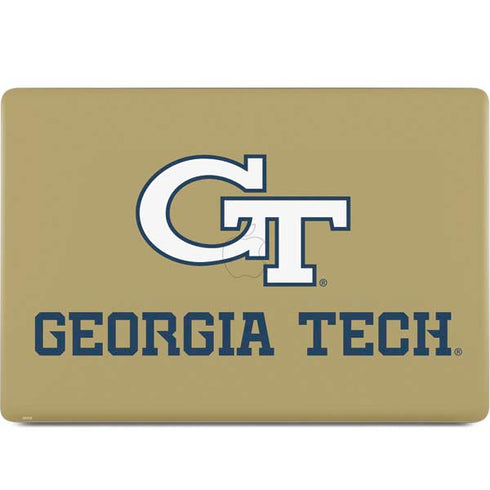 Georgia Institute of Technology Gold LogoType GT MacBook Skins