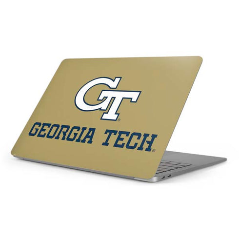Georgia Institute of Technology Gold LogoType GT Apple MacBook Pro 16-inch Skin
