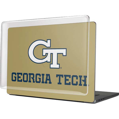 Georgia Institute of Technology Gold LogoType GT MacBook Cases