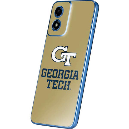 Georgia Institute of Technology Gold LogoType GT Moto G Play 4G (2024) Skin