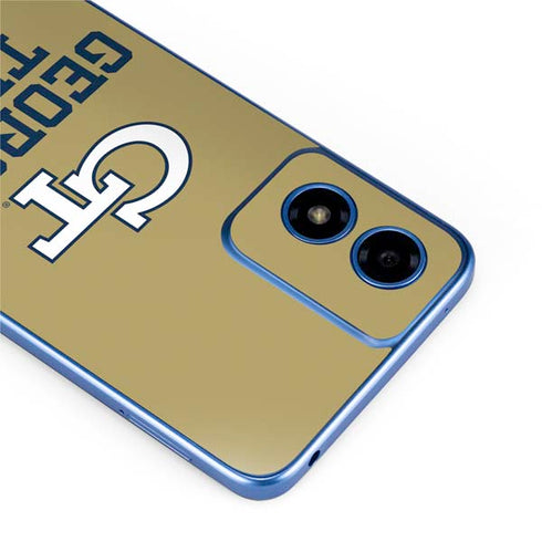 Georgia Institute of Technology Gold LogoType GT Moto G Play 4G (2024) Skin